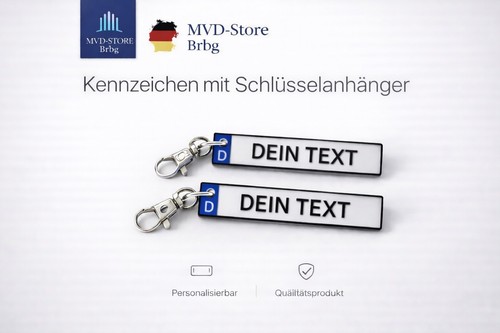 Kfz kennzeichen anhänger - kennzeichen,